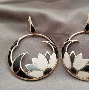 Vintage Stephen Webster Daisy Inlay Earrings